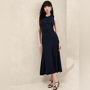 NWT Banana Republic Pleated Sweater Dress